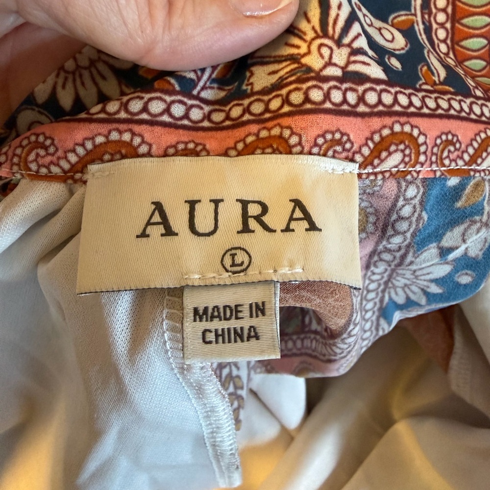 Aura Multicolor Patchwork Maxi Dress - image 4